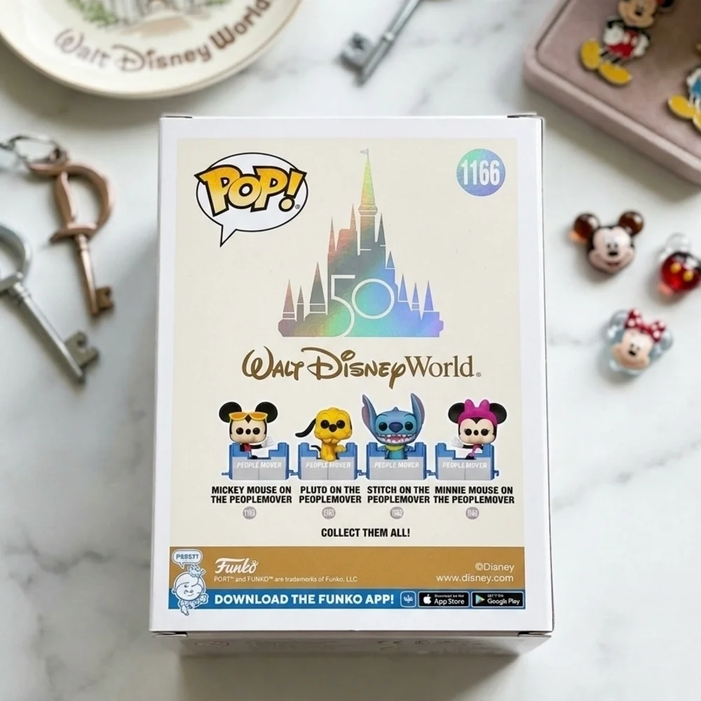 Disney World 50th Funko Pop! Minnie Mouse on the PeopleMover #1166 (NIB)